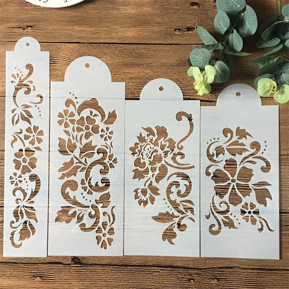 4Pcs/Set 27.5cm Flower DIY Layering Stencils Wall Painting Scrapbook Coloring Embossing Album Decorative Template
4Pcs/Set 27.5cm Flower DIY Layering Stencils Wall Painting Scrapbook Coloring Embossing Album Decorative Template