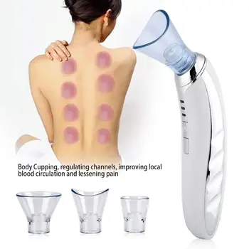 Electric Body Cupping Massager Spa Facial Vacuum Pore Cleaner Blackhead Removal Suction Anti Wrinkles Face Skin Lifting Cleaner
Electric Body Cupping Massager Spa Facial Vacuum Pore Cleaner Blackhead Removal Suction Anti Wrinkles Face Skin Lifting Cleaner