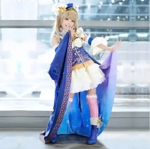 Japanese Anime love live Cosplay Costume Nozomi LoveLive cosplay Constellation Awakening Costume Starry Dress Halloween costume
Japanese Anime love live Cosplay Costume Nozomi LoveLive cosplay Constellation Awakening Costume Starry Dress Halloween costume
