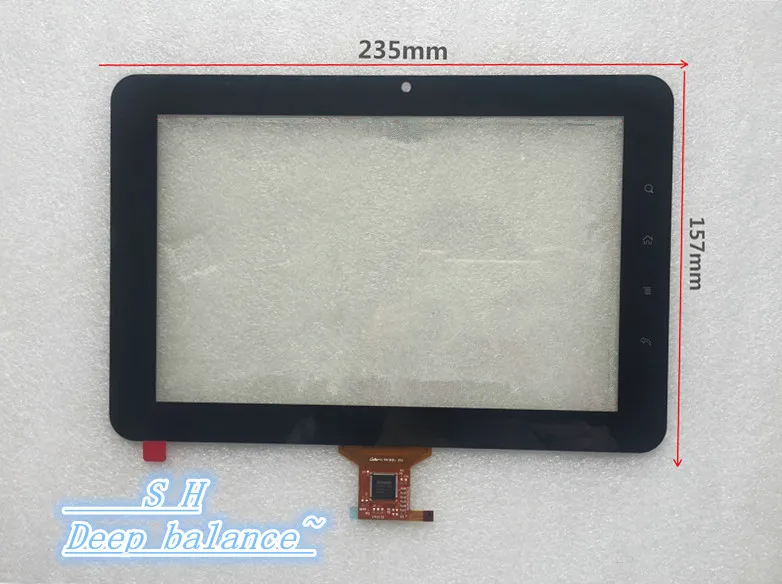 Suitable for 9-inch brand-new K1 94V-0 NC090GG01 V.2 touch screen capacitance screen IC chip ST1564-N88 digital glass panel
Suitable for 9-inch brand-new K1 94V-0 NC090GG01 V.2 touch screen capacitance screen IC chip ST1564-N88 digital glass panel