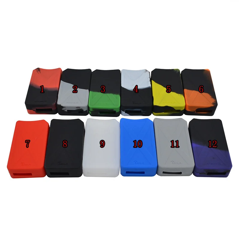 Tesla Invader III 240W box Mod rubber silicone case cover sleeve gel and tesla invader3 240 W silicone sticker enclosure
Tesla Invader III 240W box Mod rubber silicone case cover sleeve gel and tesla invader3 240 W silicone sticker enclosure