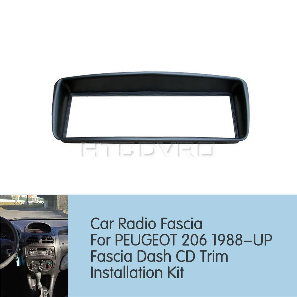 YMODVHT 1DIN 183*53mm Car Radio Fascia for PEUGEOT 206 1988-UP Stereo Panel Dash Mount Trim Installation Kit Frame
YMODVHT 1DIN 183*53mm Car Radio Fascia for PEUGEOT 206 1988-UP Stereo Panel Dash Mount Trim Installation Kit Frame