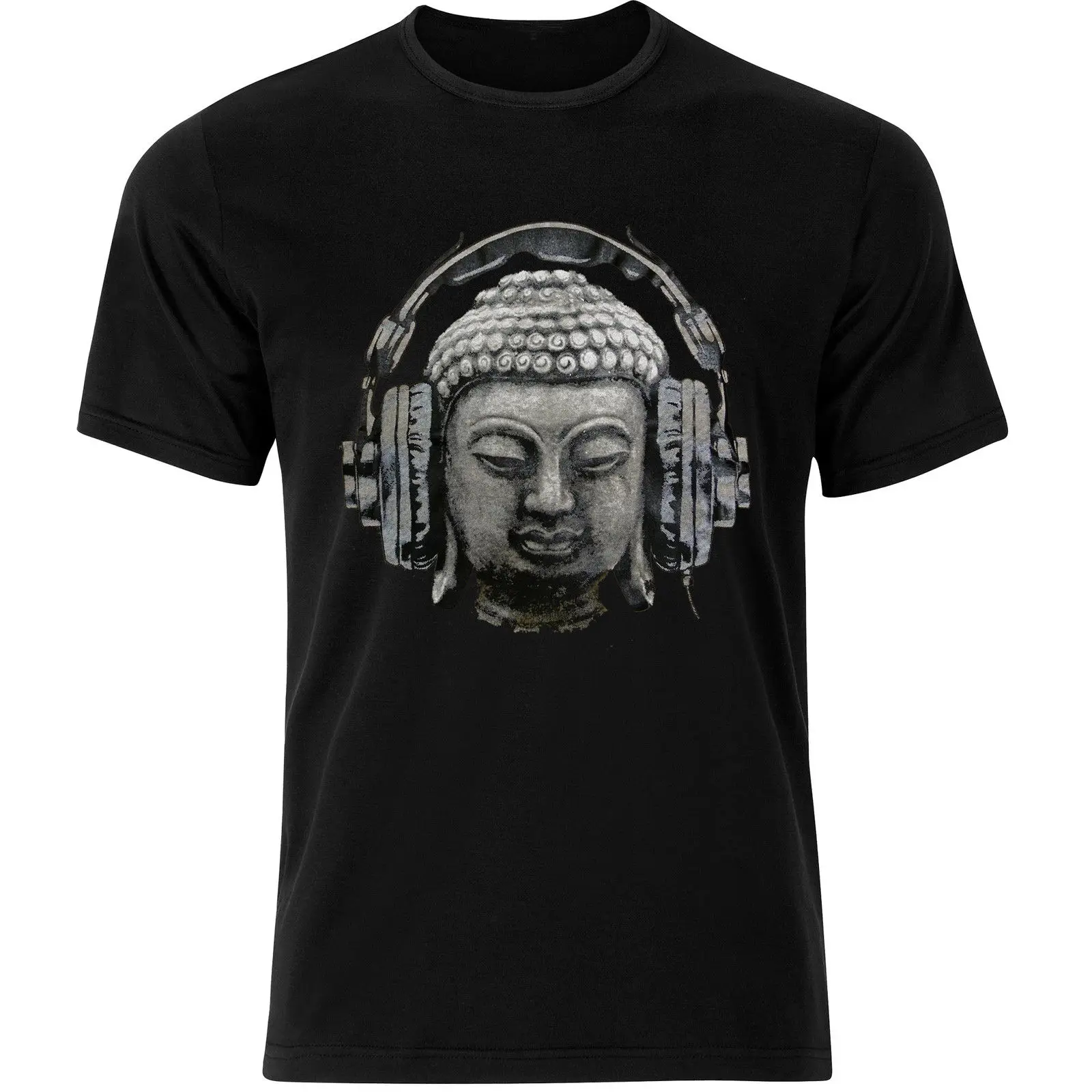Buddha Banksy Headphones Quirky Street Art Graffiti Mens Tshirt Tee Top AB38 New 2018 Hot Summer Casual T-Shirt Printing
Buddha Banksy Headphones Quirky Street Art Graffiti Mens Tshirt Tee Top AB38 New 2018 Hot Summer Casual T-Shirt Printing