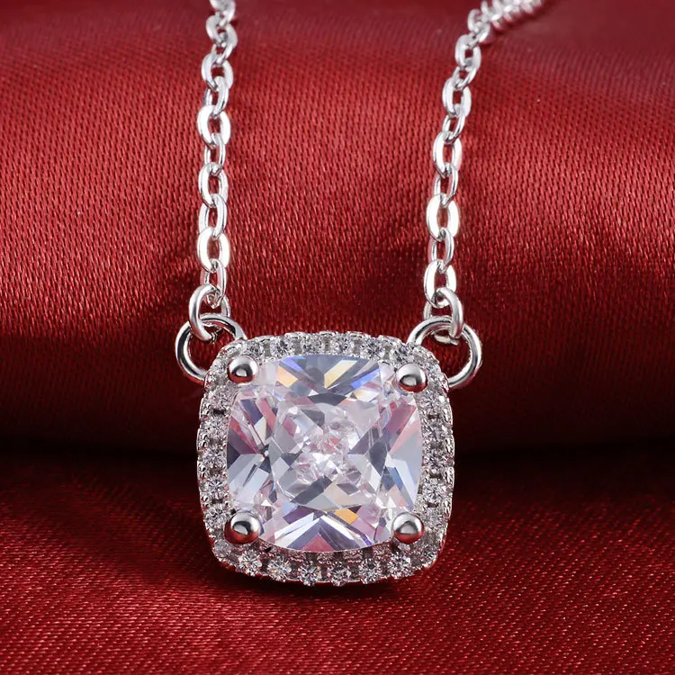 Moonso Real 925 Sterling Silver Necklaces & Pendants Genuine with Chain for Women jewelry Christmas gift new x1096
Moonso Real 925 Sterling Silver Necklaces & Pendants Genuine with Chain for Women jewelry Christmas gift new x1096