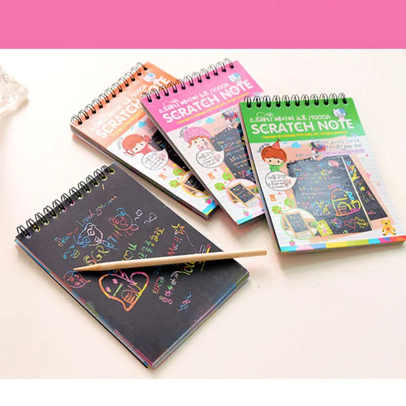 Scratch Art Painting Book Paper Set Educational Toys Sent In Random Color Copying Notebook
Scratch Art Painting Book Paper Set Educational Toys Sent In Random Color Copying Notebook