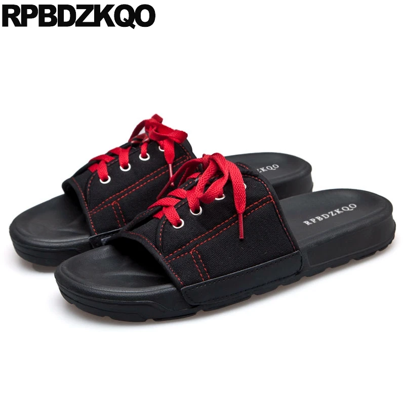 famous brand black flat slippers beach outdoor large size open toe slides shoes canvas designer 45 red mens sandals 2019 summer
famous brand black flat slippers beach outdoor large size open toe slides shoes canvas designer 45 red mens sandals 2019 summer