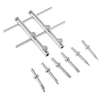 Lens Spanner Wrench Repair Open Tool Ring Remover Stainless Steel with Three Set Driver for DSLR Camera Repair Screwdriver
Lens Spanner Wrench Repair Open Tool Ring Remover Stainless Steel with Three Set Driver for DSLR Camera Repair Screwdriver