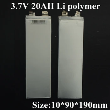 3pcs 1090190 3.7v 20ah Li Polymer Battery E-bike 3.7v Lithium Pouch Battery 20ah for Electric Bike Motor Battery Pack Diy
3pcs 1090190 3.7v 20ah Li Polymer Battery E-bike 3.7v Lithium Pouch Battery 20ah for Electric Bike Motor Battery Pack Diy