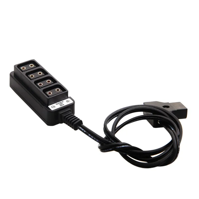 High quality Male D-Tap Power Tap to 4 Female D-Tap P-Tap Hub Adapter for Photography Power Home Electronic Accessories
High quality Male D-Tap Power Tap to 4 Female D-Tap P-Tap Hub Adapter for Photography Power Home Electronic Accessories