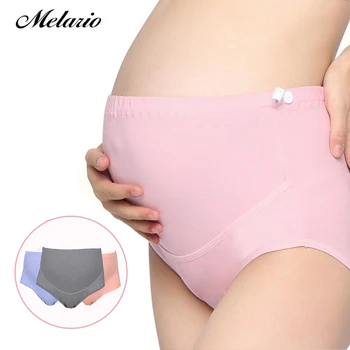 Melario 3PCS/Lot Plus size Cotton Maternity Panties for Pregnant Women underwear High Waist Briefs Pregnancy Intimates Clothing
Melario 3PCS/Lot Plus size Cotton Maternity Panties for Pregnant Women underwear High Waist Briefs Pregnancy Intimates Clothing