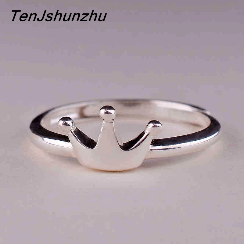 Drop Shipping 925 Sterling Silver Crown Rings For Women Girls Jewelry Beautiful Open Rings For Party Birthday Christmas Gift
Drop Shipping 925 Sterling Silver Crown Rings For Women Girls Jewelry Beautiful Open Rings For Party Birthday Christmas Gift