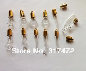100set/lot Mixed lass Vial Pendants Gold mental Cap DIY glass charm pendant (miniature/glass/bottles/vials/pendant)
100set/lot Mixed lass Vial Pendants Gold mental Cap DIY glass charm pendant (miniature/glass/bottles/vials/pendant)