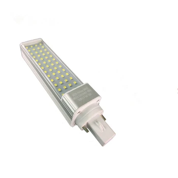 

Horizontal Plug Lamp G23 G24 LED Bulb 5W 7W 8W 9W 10W 11W 12W 13W Corn Light Lamp Warm White AC85V-265V Clear Cover