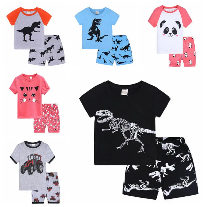 Loozykit Cotton Children's Sets Kids Boys Girls Clothes Infant Clothing Sets Torridity Boys Clothes Cute Dinosaur T-Shirt+Shorts
Loozykit Cotton Children's Sets Kids Boys Girls Clothes Infant Clothing Sets Torridity Boys Clothes Cute Dinosaur T-Shirt+Shorts