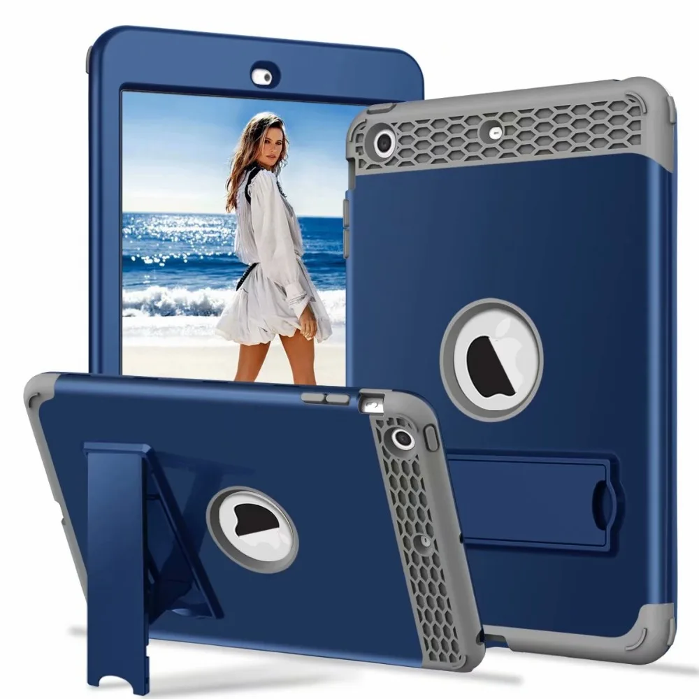 For iPad Mini 3 2 1 Case UYFRATE Shockproof 3 layer Hybrid Rugged Full Protective Kickstand Cover For iPad Mini 1 2 3
For iPad Mini 3 2 1 Case UYFRATE Shockproof 3 layer Hybrid Rugged Full Protective Kickstand Cover For iPad Mini 1 2 3