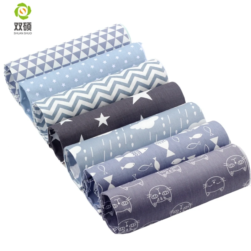 New Printed Gray Pattern Twill Cotton Fabric Patchwork Tissue Cloth Of Handmade DIY Quilting Sewing Textile Material Half Meter
New Printed Gray Pattern Twill Cotton Fabric Patchwork Tissue Cloth Of Handmade DIY Quilting Sewing Textile Material Half Meter