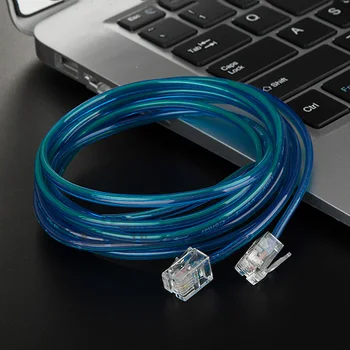 6P4C RJ11 Long type Copper wire ADSL Modem phone volume Telephone Cable connector 1-80Meter 
6P4C RJ11 Long type Copper wire ADSL Modem phone volume Telephone Cable connector 1-80Meter