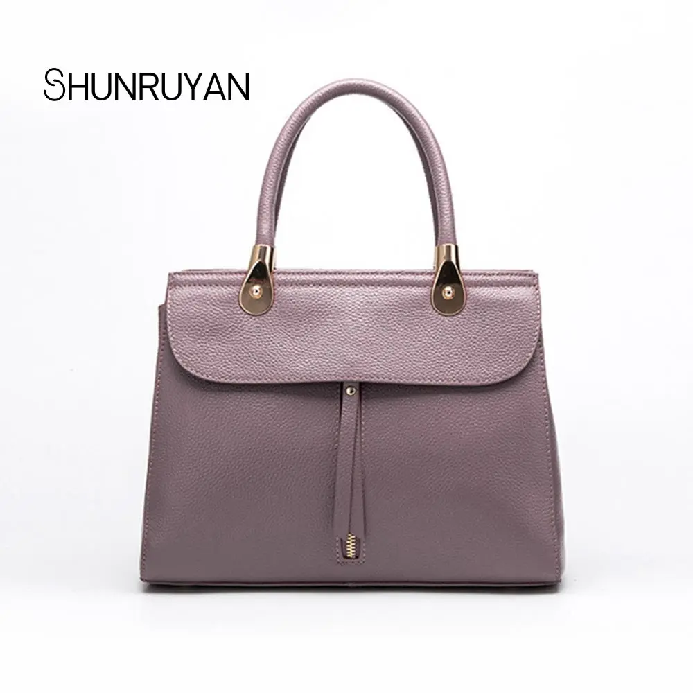 SHUNRUYAN Brand Design Women Fashion Cow Leather Bag Casual Large Capacity Tote Bag Genuine Leather Handbag
SHUNRUYAN Brand Design Women Fashion Cow Leather Bag Casual Large Capacity Tote Bag Genuine Leather Handbag