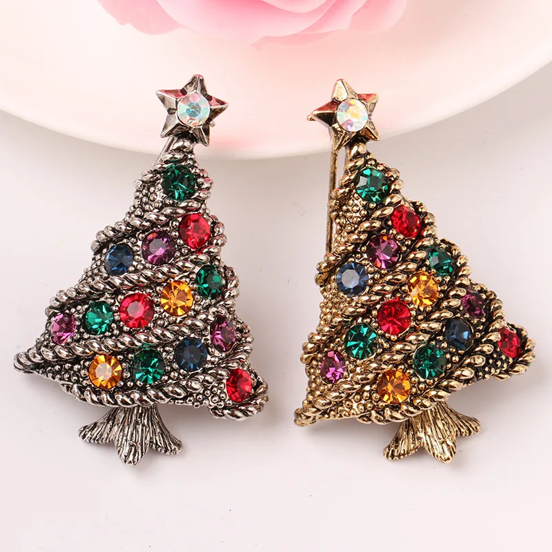 CINDY XIANG Colorful Rhinestone Christmas Tree Brooches for Women Vintage Pins Party Gift Jewelry Coat Sweater Accessories 2018
CINDY XIANG Colorful Rhinestone Christmas Tree Brooches for Women Vintage Pins Party Gift Jewelry Coat Sweater Accessories 2018