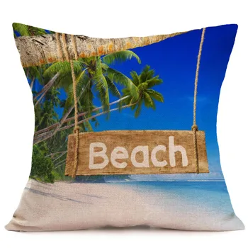 Summer holiday Blue sky blue beach coconut trees wholesale wedding gift cushion cover home car sofa decorative party pillow case
Summer holiday Blue sky blue beach coconut trees wholesale wedding gift cushion cover home car sofa decorative party pillow case