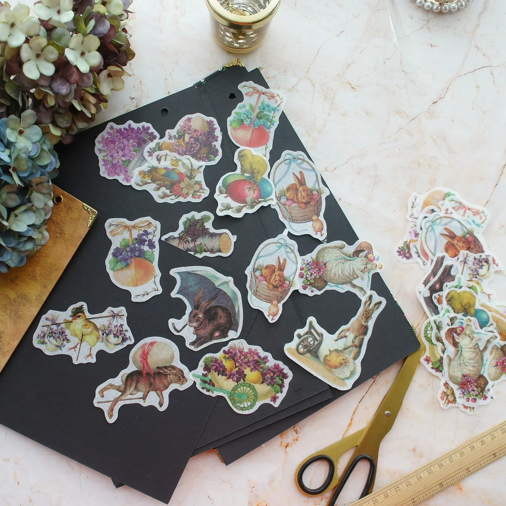 43pcs Fun Rabbit Manor Design Paper Sticker As Scrapbooking DIY Gift Packing Label Decoration Tag Party Decoration
43pcs Fun Rabbit Manor Design Paper Sticker As Scrapbooking DIY Gift Packing Label Decoration Tag Party Decoration