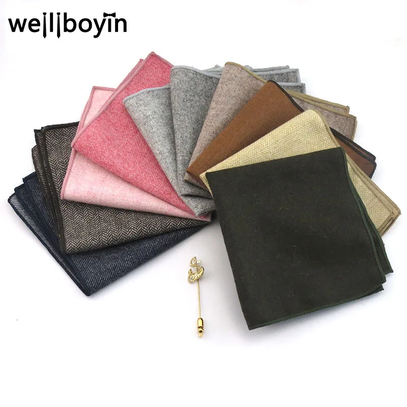 Men's Solid Handkerchiefs For Wedding Party Wool Soft Pocket Squares Hankies for Men Suit Pocket Square Dress Accessories
Men's Solid Handkerchiefs For Wedding Party Wool Soft Pocket Squares Hankies for Men Suit Pocket Square Dress Accessories