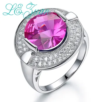 L&zuan 6.7ct Pink Ruby Checkerboard Cut Rings 925 Sterling Silver Luxulry Romantic Ring Fine Jewelry For Women Christmas Gift
L&zuan 6.7ct Pink Ruby Checkerboard Cut Rings 925 Sterling Silver Luxulry Romantic Ring Fine Jewelry For Women Christmas Gift