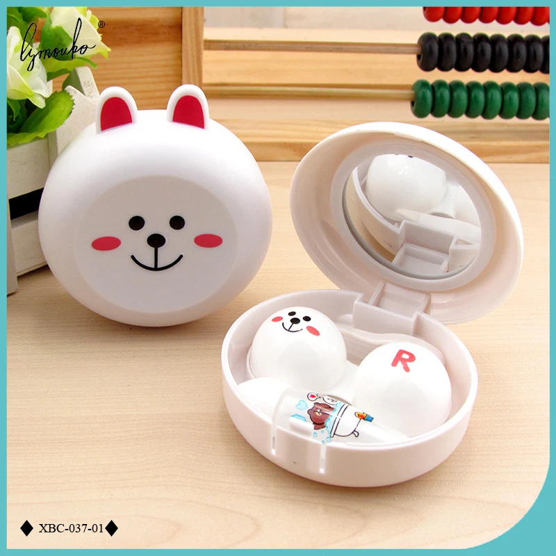 Lymouko New Design Cute Rabbit Patterns with Mirror Contact Lens Case Plastic Lenses Box for Women
Lymouko New Design Cute Rabbit Patterns with Mirror Contact Lens Case Plastic Lenses Box for Women