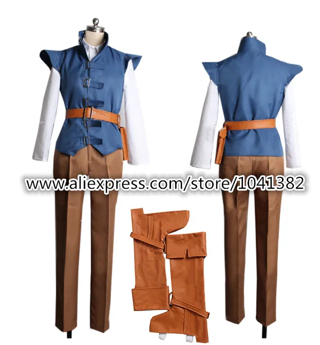 Halloween Men Cosplay Rapunzel Tangled Flynn Rider Adult Costume together with boots
Halloween Men Cosplay Rapunzel Tangled Flynn Rider Adult Costume together with boots