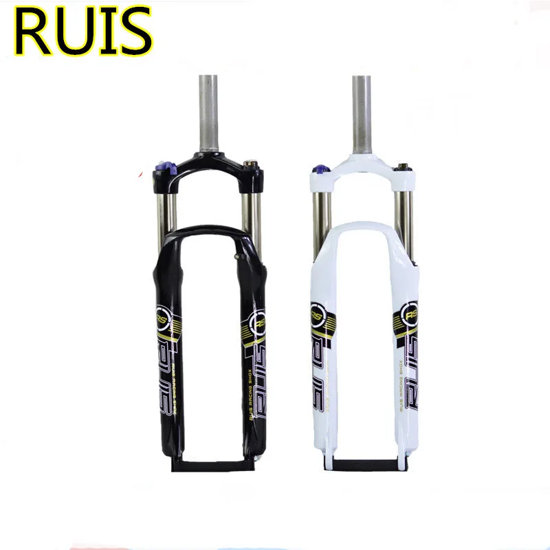 RUIS R5 26 inch hydraulic shock absorber fork MTB mountain bike front fork bicycle shoulder lock hydraulic fork straight tube
RUIS R5 26 inch hydraulic shock absorber fork MTB mountain bike front fork bicycle shoulder lock hydraulic fork straight tube