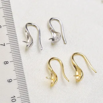 Fashion Earrings Supplies Silver plating Handmade Earring Hooks Accessories For Women Pearls Earrings Jewelry DIY Making
Fashion Earrings Supplies Silver plating Handmade Earring Hooks Accessories For Women Pearls Earrings Jewelry DIY Making