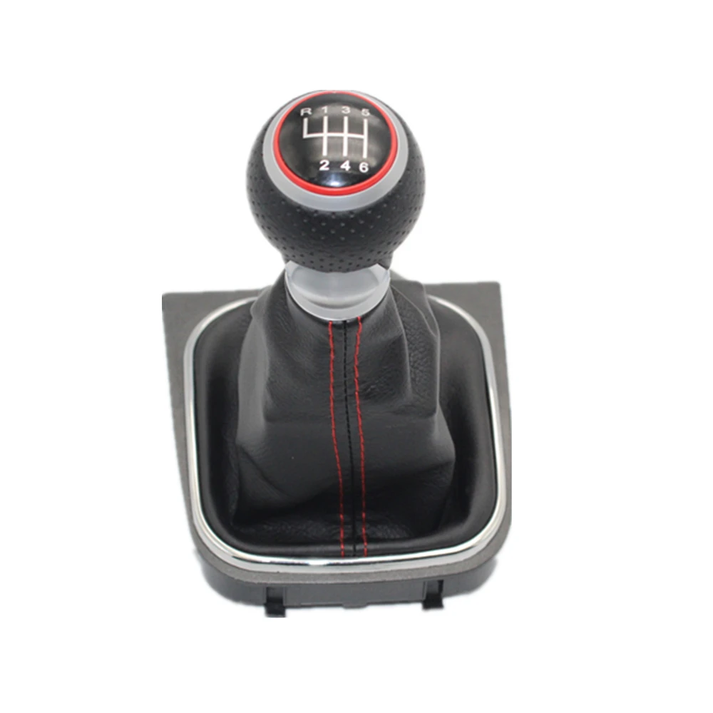 For VW Golf 5 MK5 R32 For GTI 2004 2005 2006 2007 2008 2009 Car-Stying 6 Speed Car Gear Stick Level Shift Knob With Leather Boot
For VW Golf 5 MK5 R32 For GTI 2004 2005 2006 2007 2008 2009 Car-Stying 6 Speed Car Gear Stick Level Shift Knob With Leather Boot