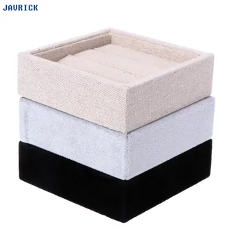 JAVRICK Velvet Jewelry Earring Ring Display Box Tray Holder Storage Showcase Organizer
JAVRICK Velvet Jewelry Earring Ring Display Box Tray Holder Storage Showcase Organizer