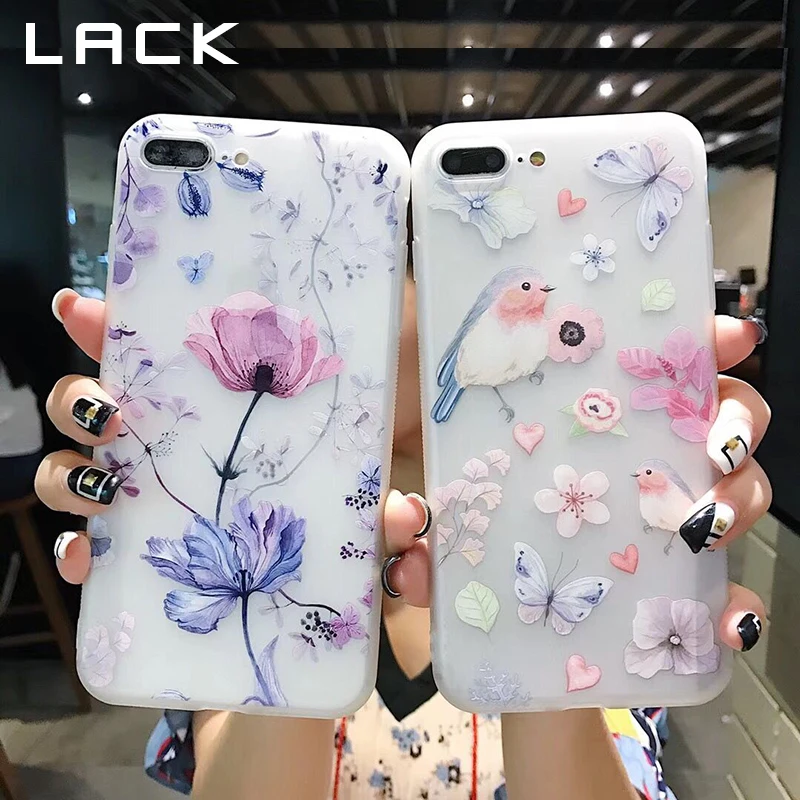 LACK Candy Color Flowers Phone Case For iphone X Case For iphone 6 6S 7 8 Plus Soft TPU Cover Lovely Cartoon Bird Cases Coque
LACK Candy Color Flowers Phone Case For iphone X Case For iphone 6 6S 7 8 Plus Soft TPU Cover Lovely Cartoon Bird Cases Coque