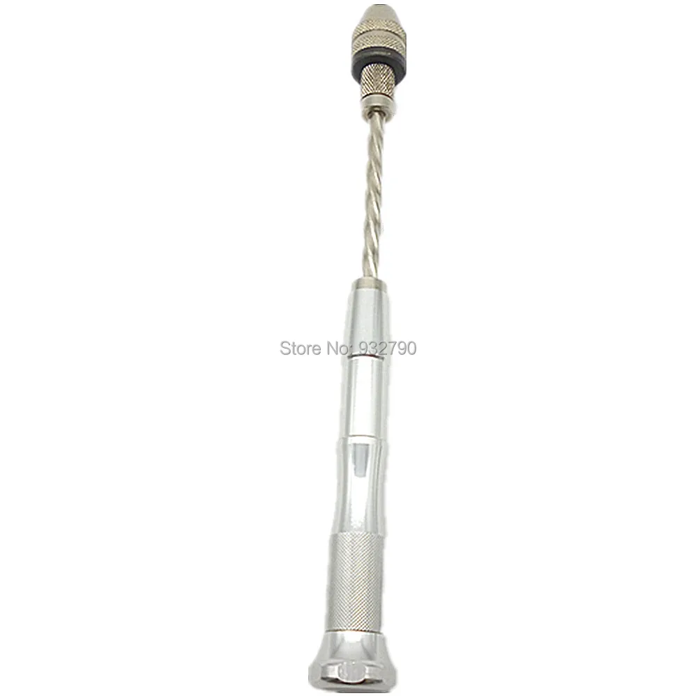 Semi-Automatic Hand Drill Micro Hand Hobby Drill Model Tools Manual Hand Twist Drill Wood Spiral Hand Push Drill Chuck Jewelry