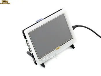 Bicolor Case for Raspberry Pi 5inch LCD combines 5inch HDMI LCD and Raspberry Pi into an All-in-one device
Bicolor Case for Raspberry Pi 5inch LCD combines 5inch HDMI LCD and Raspberry Pi into an All-in-one device
