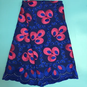 Blue African Swiss Voile Lace Fabric High Quality Swiss Voile Lace In Switzerland 5Yards Swiss Lace Material 100% Cotton Fabric
Blue African Swiss Voile Lace Fabric High Quality Swiss Voile Lace In Switzerland 5Yards Swiss Lace Material 100% Cotton Fabric