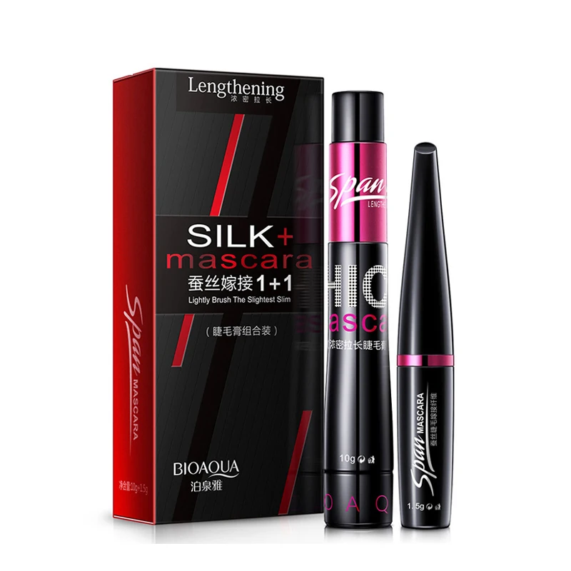 BIOAQUA Brand 2 in 1 false eyelashes + Mascara 3D Fiber Makeup eyelashes Lengthening mascara Volume Express Maquiagem Eyelash
BIOAQUA Brand 2 in 1 false eyelashes + Mascara 3D Fiber Makeup eyelashes Lengthening mascara Volume Express Maquiagem Eyelash