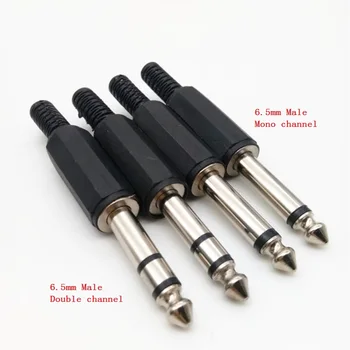 10PCS 6.35mm 2/3 pole Audio Jack Plug Headphone male Connector 6.35mm Stereo Headset Jack Audio Cable Connection Terminal
10PCS 6.35mm 2/3 pole Audio Jack Plug Headphone male Connector 6.35mm Stereo Headset Jack Audio Cable Connection Terminal