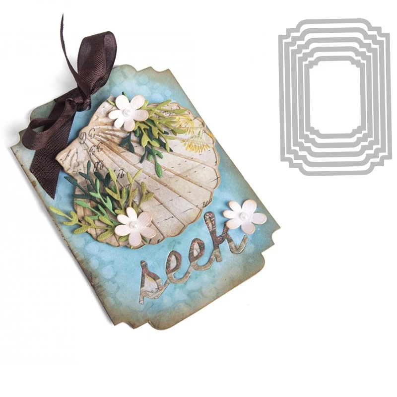A Series Tag Frames Metal Cutting Dies For DIY Scrapbooking Embossing Paper Cards Making Decorative Crafts Supplies New 2018 Die
A Series Tag Frames Metal Cutting Dies For DIY Scrapbooking Embossing Paper Cards Making Decorative Crafts Supplies New 2018 Die