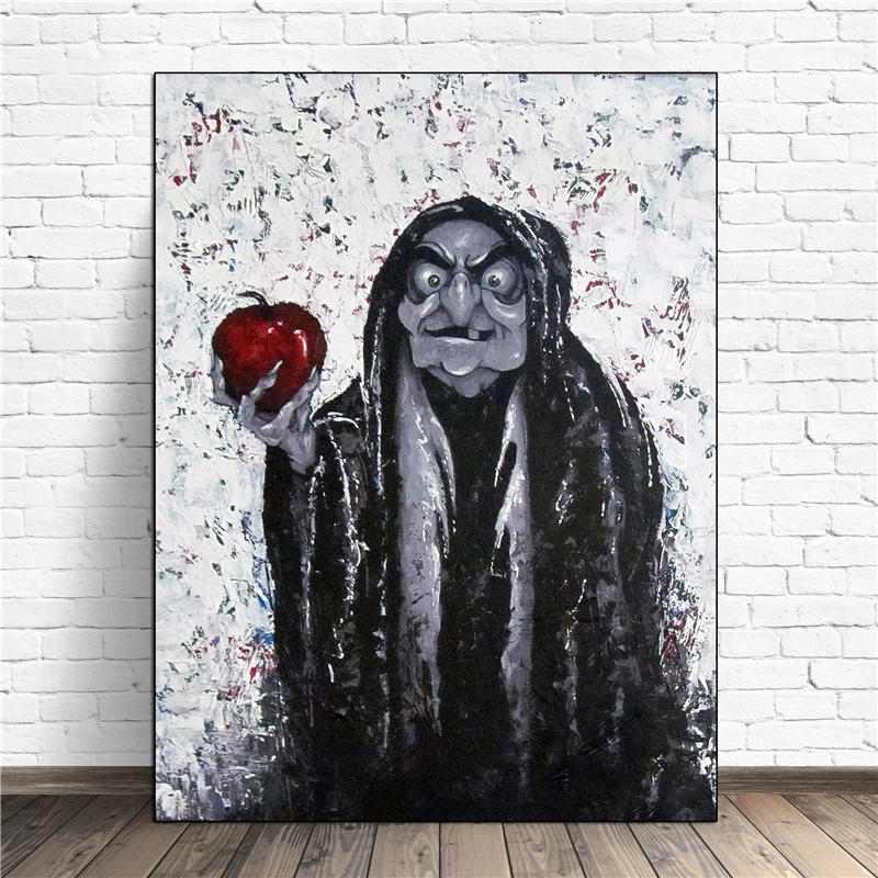 Snow White And The Seven Dwarfs The Red of the Apple The Hag HD Art Canvas Poster Painting Wall Picture Print Home Bedroom Decor
Snow White And The Seven Dwarfs The Red of the Apple The Hag HD Art Canvas Poster Painting Wall Picture Print Home Bedroom Decor