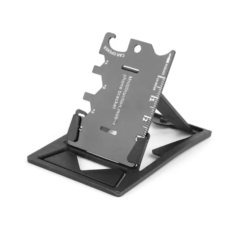 New 1 Pc Multifunction Folding Mobile Phone Bracket Mini EDC Tool Card Bottle Opener Screwdriver Wrench for Travel Outdoor
New 1 Pc Multifunction Folding Mobile Phone Bracket Mini EDC Tool Card Bottle Opener Screwdriver Wrench for Travel Outdoor