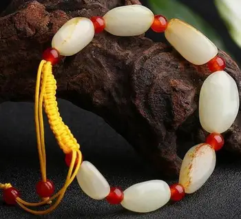 Manual Natural Hetian Jade Bracelet Stone Beads Anklets Jade Seed Material Jade Carving Hand String
Manual Natural Hetian Jade Bracelet Stone Beads Anklets Jade Seed Material Jade Carving Hand String