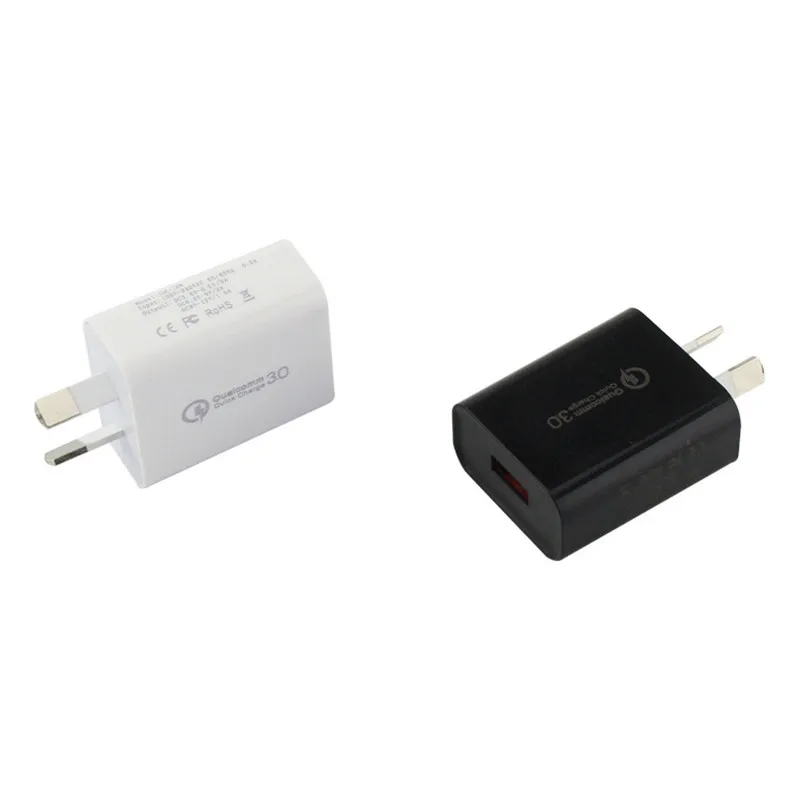 Quick charge 3.0 5V 3A Australia US EU AU Plug USB Wall Charger Power Travel AC Adapter for iPhone for samsung for Huawei
Quick charge 3.0 5V 3A Australia US EU AU Plug USB Wall Charger Power Travel AC Adapter for iPhone for samsung for Huawei