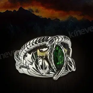 LOTR Jewelry 925 Sterling Silver Aragorn's Ring of Barahir One Sliver Ring Real 925 Sterling Silver Men Rings
LOTR Jewelry 925 Sterling Silver Aragorn's Ring of Barahir One Sliver Ring Real 925 Sterling Silver Men Rings