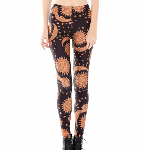 XXL Slim Brown Moon Sun Print Leggings Women Full Length Spring Autumn Breathable S To 4xL plus size womens leggings
XXL Slim Brown Moon Sun Print Leggings Women Full Length Spring Autumn Breathable S To 4xL plus size womens leggings
