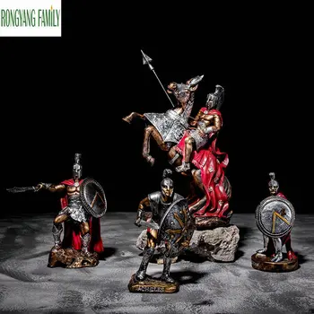 Ancient Rome Ornament Sculpture Spartan Character Statue Resin Model Hero Home Spartan Figurines Warrior Figure Decorate Crafts
Ancient Rome Ornament Sculpture Spartan Character Statue Resin Model Hero Home Spartan Figurines Warrior Figure Decorate Crafts