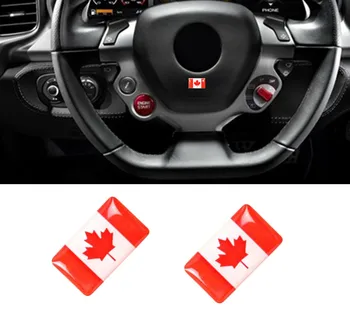Canada Flags Car Steering Wheel Door Handle Emblems Decoration Canada Flag Car Audio Knob Window Shift Plate Trunk Car Styling
Canada Flags Car Steering Wheel Door Handle Emblems Decoration Canada Flag Car Audio Knob Window Shift Plate Trunk Car Styling