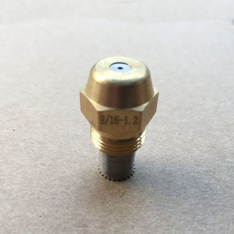 9/16" Oil Nozzle for waste oil burner ,brass oil mist nozzle,Oil Atomizer Nozzle
9/16" Oil Nozzle for waste oil burner ,brass oil mist nozzle,Oil Atomizer Nozzle