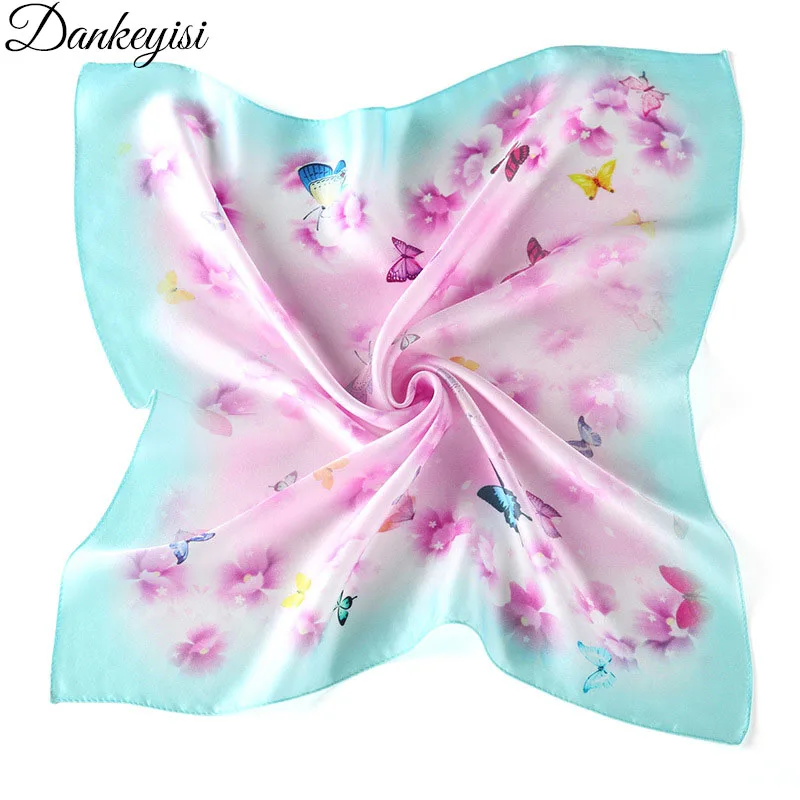 DANKEYISI 100% Silk Scarf Women Shawl Spring Autumn Silk Scarf Square Scarf Small Handkerchief 2017 Fashion Scarves Top Quality
DANKEYISI 100% Silk Scarf Women Shawl Spring Autumn Silk Scarf Square Scarf Small Handkerchief 2017 Fashion Scarves Top Quality